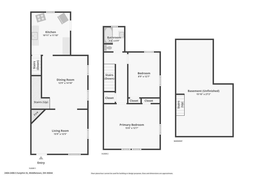 2404 S Sutphin St, Middletown, OH 45044 